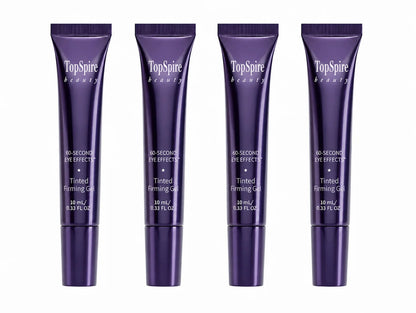 TopSpire 60 Second Effects Tinted Firming Gel - Under Eye Cream For Puffiness And Bags Under Eyes