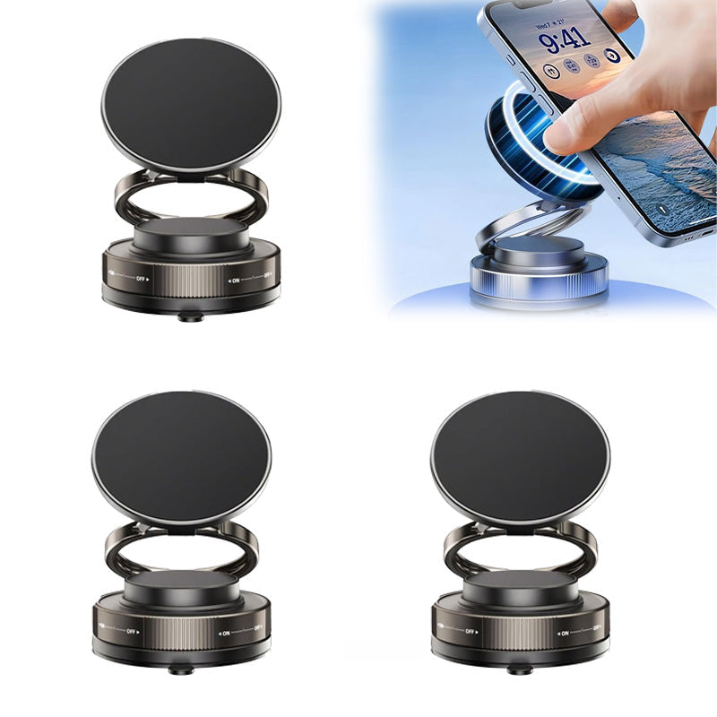 360° Adjustable Vacuum Magnetic Phone Holder