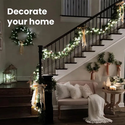 🎁 LED Copper Wire Firecracker String Lights – Warm Festive Fairy Lights ✨