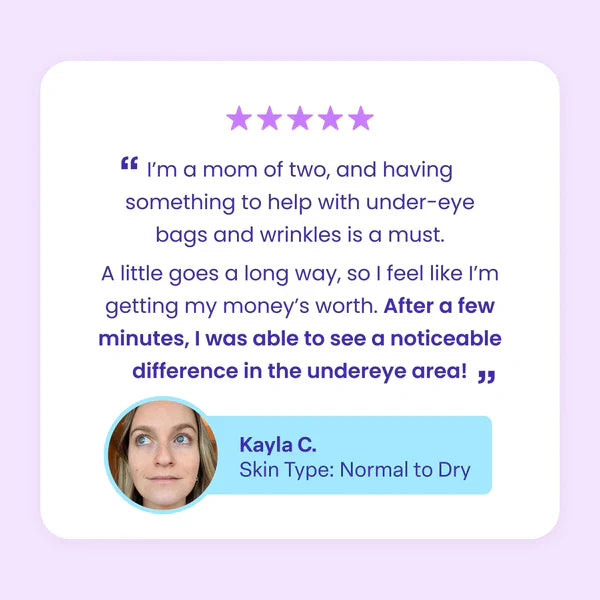 Softryn Eye Bag Instant Eraser, Tightens, Firms, & Blurs Wrinkles