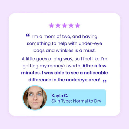 Softryn Eye Bag Instant Eraser, Tightens, Firms, & Blurs Wrinkles