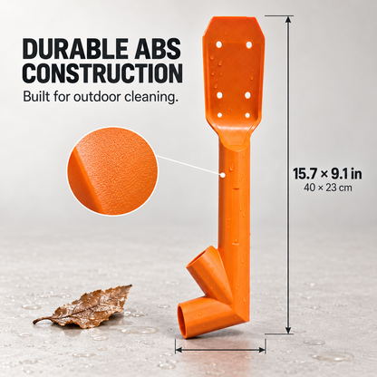 🍂No-Climb Gutter Cleaning Tool – Adjustable No-Ladder Debris Scoop