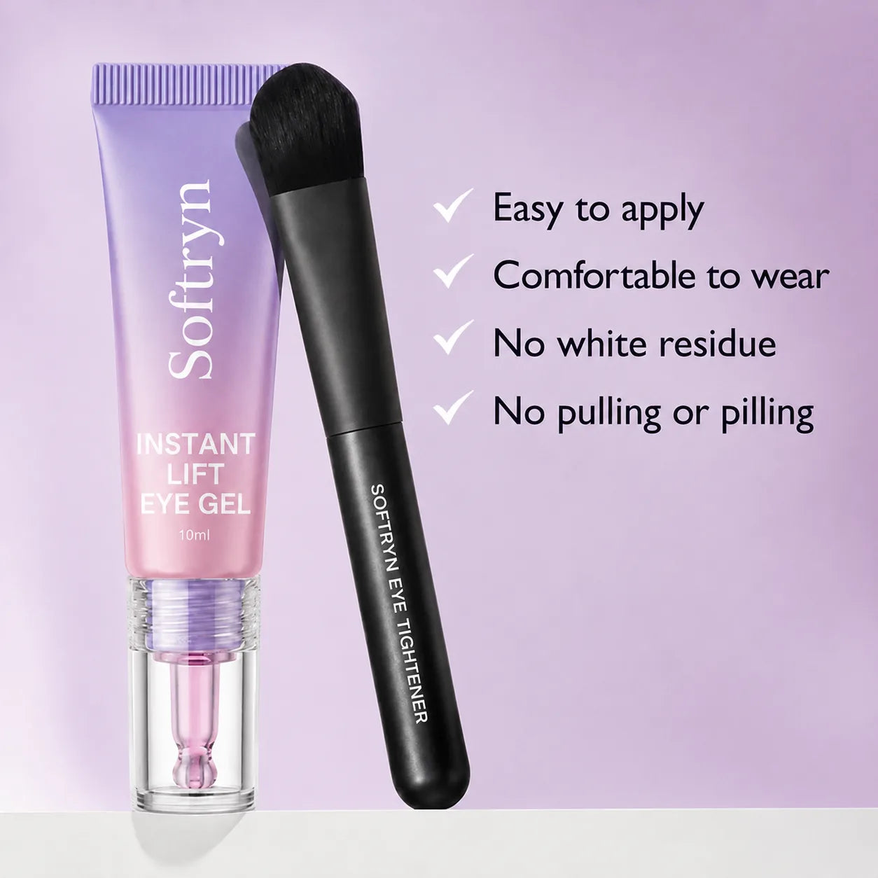 Softryn Eye Bag Instant Eraser, Tightens, Firms, & Blurs Wrinkles