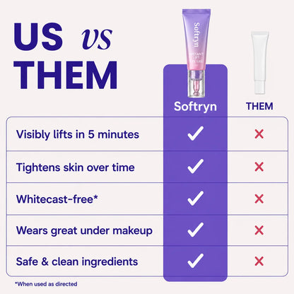 Softryn Eye Bag Instant Eraser, Tightens, Firms, & Blurs Wrinkles