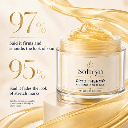 Softryn™ Cryo ThermoFirming Gold Gel — Look Smoother, Firmer & More Confident in Your Body — in Just 15 Days