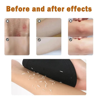 🧽 4-Pack Soft Rubber Shower Scrubber – Gentle Yet Effective, Exfoliates & Cleanses All Skin Types