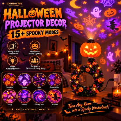 🎁USB Christmas Projection Lamp with 6 Festive Scenes
