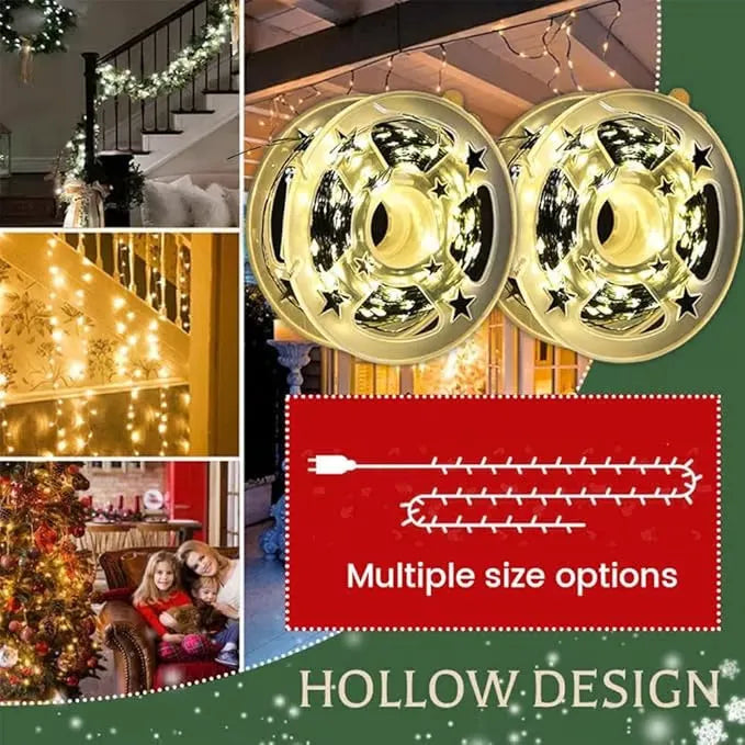 🎁 LED Copper Wire Firecracker String Lights – Warm Festive Fairy Lights ✨