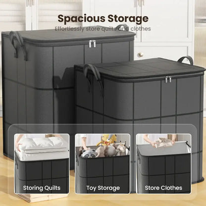 🏠 Giant Storage Bag – Declutter Your Home in Seconds ✨