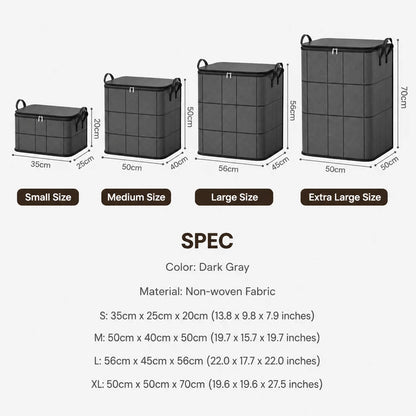 🏠 Giant Storage Bag – Declutter Your Home in Seconds ✨